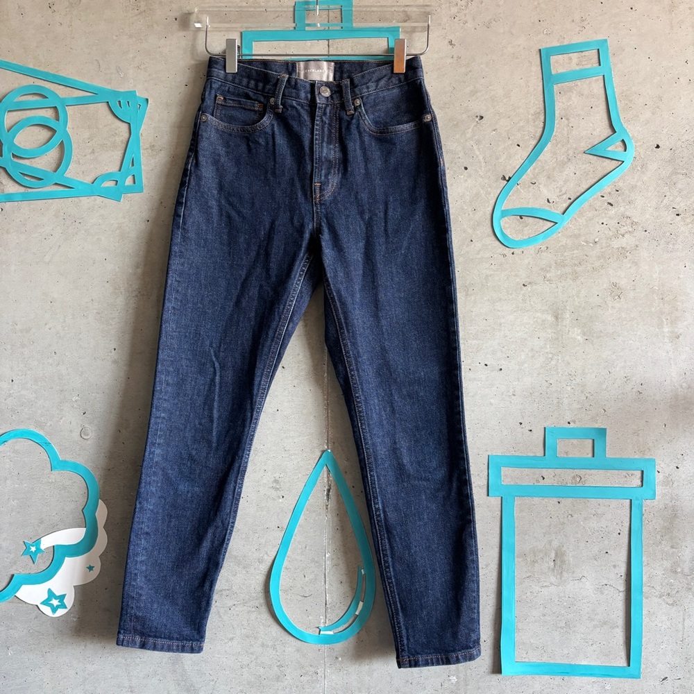 Everlane High Rise Skinny Leg Ankle Jeans